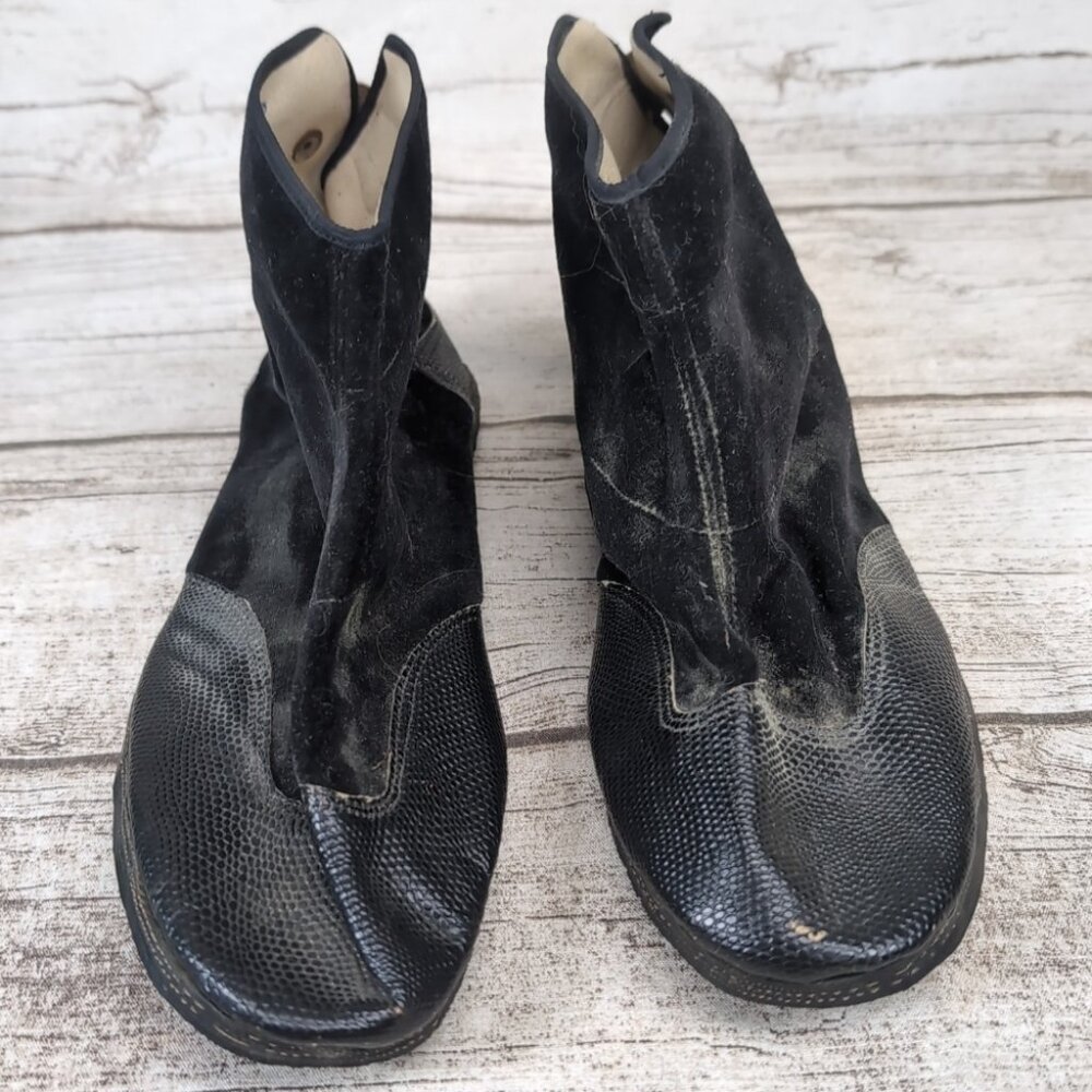 Black Vintage Kung Fu Boots Training Shoes Martial Arts